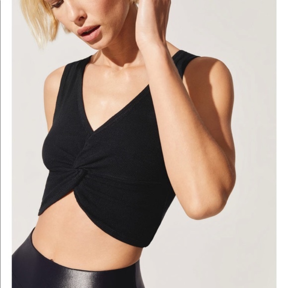 Carbon38 Tops - New Moon Twist Crop Top